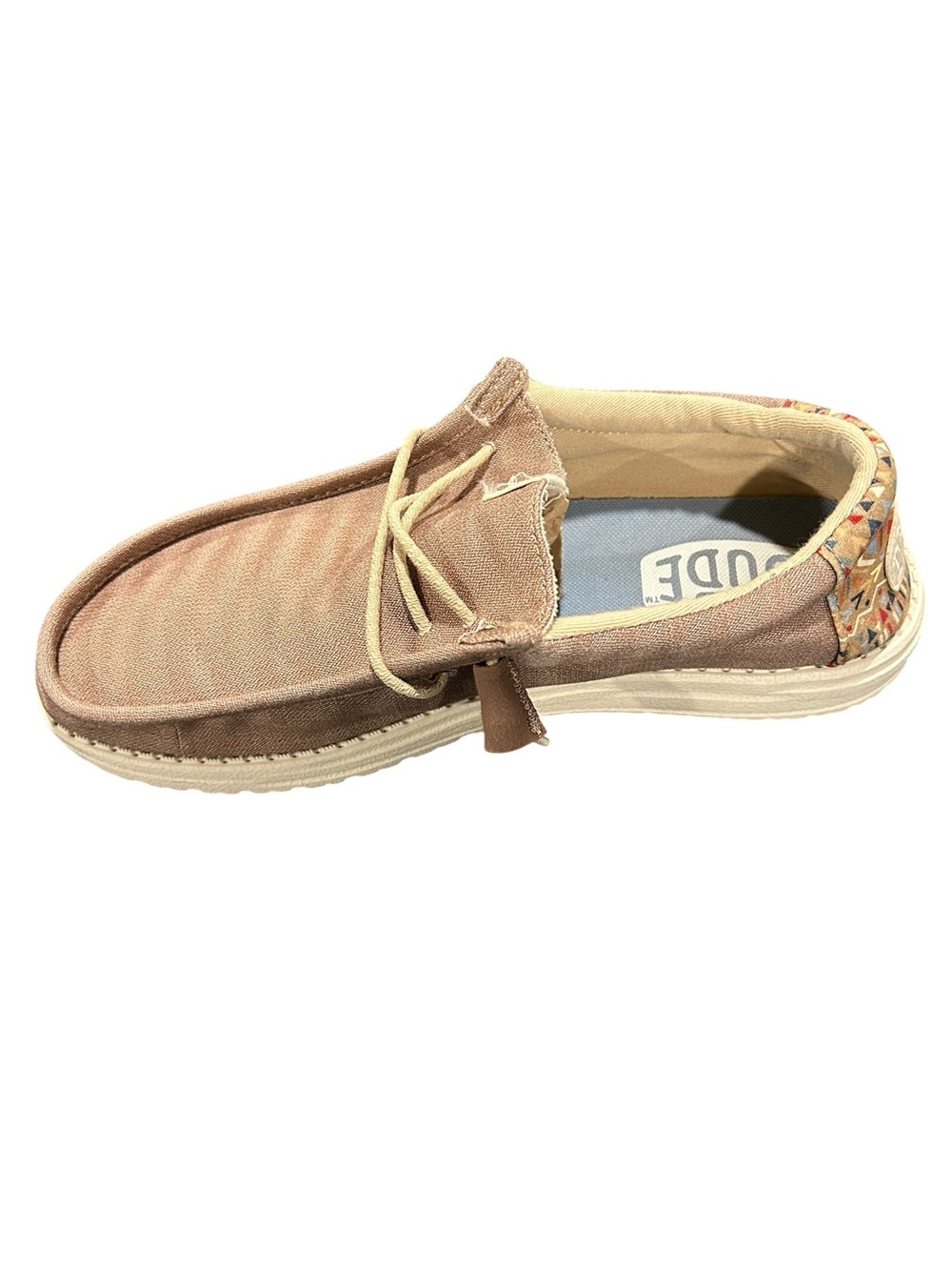 Hey Dude Men's Blush Canvas Wally Slip-Ons - Picture 4 of 8